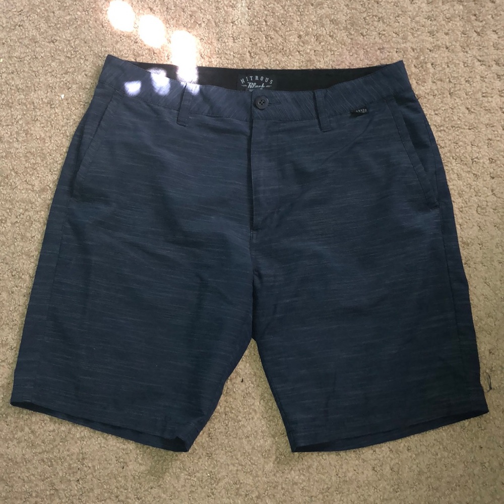 nitrous black board shorts